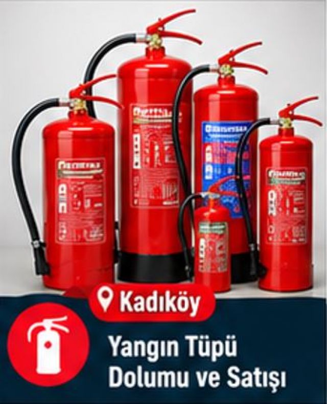 Kadıköy Yangın Tüpü Dolumu ve Satışı